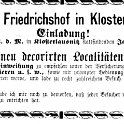 1881-05-18 Kl Eroeffnung Friedrichshof